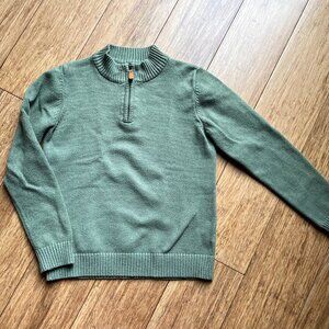 Boys' Green Sweater (Size M)